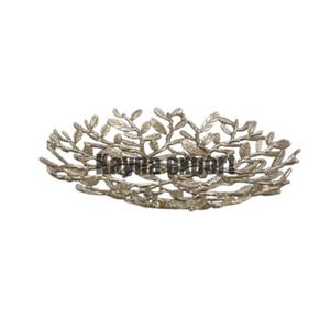 Artesano indio hecho a mano de alta calidad diseño de hoja de metal frutero - Product Image 1