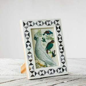 Handcrafted Wholesale Unique Gift Creative Pine Bone Inlay Wood Photo <b>Frame</b> - Product Image 5