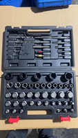 Kit d'extraction d'écrous, boulons et vis Master Steel, 56 pièces, outil de réparation de carrosserie de voiture robuste, kit de démontage de fixations