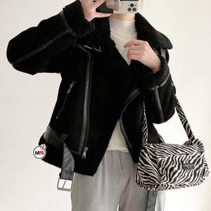 Wholesale OEM Custom logo Jacket Winter Unisex Casual Breathable Street Style Loose Fit Long Sleeve Street Style <b>Women's</b> Jackets - Product Image 2