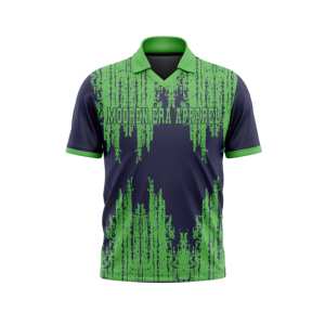 เสื้อยืดคริกเก็ตแขนสั้นพิมพ์ลายออกแบบโลโก้ได้ตามต้องการ - Product Image 1