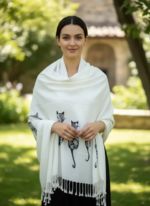 Peshtemal en coton léger, écologique, antimicrobien, à séchage rapide, imprimé animal, en viscose tissée, pour un usage domestique (forme rectangulaire) - Product Image 4