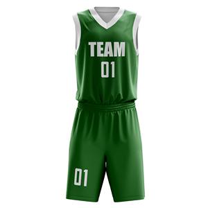 Uniformes de Baloncesto Sublimados Personalizados al por Mayor de Alta Calidad, Conjuntos de Camiseta y Chaleco Deportivo Personalizables para Hombre, Transpirables 100% - Product Image 4