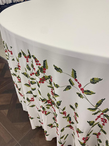 Mantel Floral de Tela No Tejida de Marca, Tamaño Personalizado, Elegante Cubierta de Mesa Estampada para Comedor, Uso en Bodas y Hoteles - Product Image 3