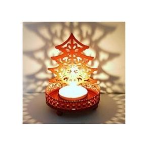 Soporte votivo de luz de té de Metal con acabado antiguo de latón de alta calidad en Color dorado para decoración del hogar y decoración de Navidad - Product Image 1