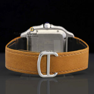 Montre mécanique Hip Hop en moissanite bicolore unique pour hommes fabriquée en acier inoxydable pour hommes avec diamants Vvs Clarity Round Cut - Product Image 4