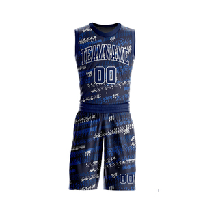 Uniformes de basket-ball 100% polyester unisexes, jersey et short respirants, logo personnalisé, sublimation, vêtements d'équipe, uniformes de basket-ball - Product Image 1