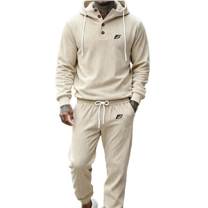 Conjunto Deportivo Unisex de Algodón con Sudadera con Capucha y Pantalones Jogger, Estilo Y2K, Ropa Deportiva Cómoda al por Mayor - Product Image 6