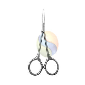 Ciseaux à cuticules de précision, outil de manucure en acier inoxydable, ciseaux à cuticules incurvés EliteEdge |   Ongles professionnels - Product Image 4