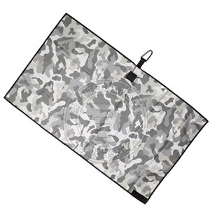 Serviette de golf en tissu absorbant de qualité supérieure, toucher confortable, pour le nettoyage en extérieur et les activités sportives - Product Image 2