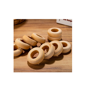 Nouveau design rond de serviette en bois conception précieuse ferme vaisselle décorative porte-rond de serviette en bois approvisionnement d'usine anneaux de table - Product Image 2