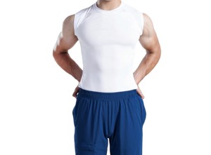 Camiseta Deportiva Personalizada para Hombre, de Secado Rápido, Transpirable, de Manga Larga, Compresión, para Entrenamiento de Fisicoculturismo, Spandex/Poliéster Amano - Product Image 6