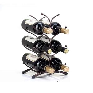 Top Selling Wine <b>Storage</b> Display <b>Racks</b> Tabletop Modern Wine <b>Bottle</b> Holder Metal Wine <b>Rack</b> - Product Image 6