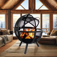 Poêle à gaz sans fumée pour camping en plein air pour un chauffage et un chauffage au bois efficaces pour la cour et la maison