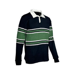 Jersey de Rugby Personalizado de Manga Larga Tejido en Algodón y Fibra de Bambú de Secado Rápido 180gsm - Product Image 3