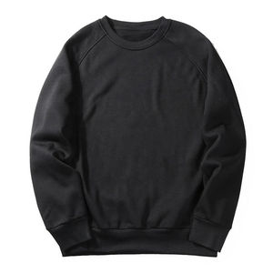 Venta al por mayor de alta calidad de peso pesado Unisex 100% algodón logotipo personalizado en blanco de gran tamaño liso sudaderas hombres y mujeres - Product Image 2