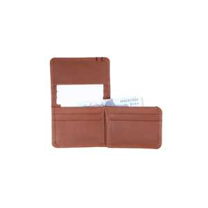 Nueva Cartera Corta de Cuero Genuino para Hombre, Cierre Plegable, Ligera, Duradera, Gran Venta - Product Image 1