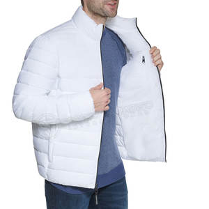 Nouveau style Veste à bulles pour hommes Nouveau design Grande taille Veste en duvet à manches longues pour hommes - Product Image 4