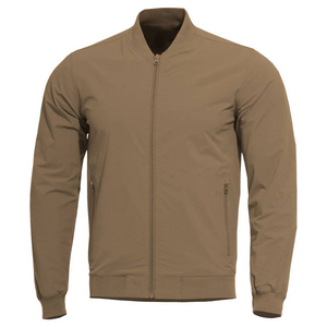 . Blouson aviateur pour homme à fermeture éclair complète sur le devant avec doublure douce tissu respirant parfait pour les voyages décontractés, la gym et une utilisation quotidienne en extérieur - Product Image 1