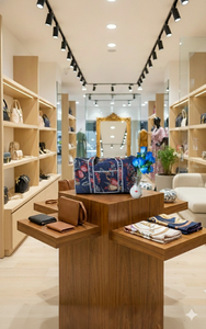 Bolsa de Viaje Acolchada con Diseño Floral, Azul Marino con Flores Rojas, Ribete a Rayas, Bolsa de Fin de Semana - Product Image 2