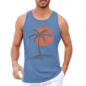 Camiseta sin Mangas de Gimnasio para Hombre de Alta Calidad, Nuevo Diseño, Ropa Deportiva, Corte Regular, Ligera, Talla Personalizada con Logotipo Frontal - Product Image 1