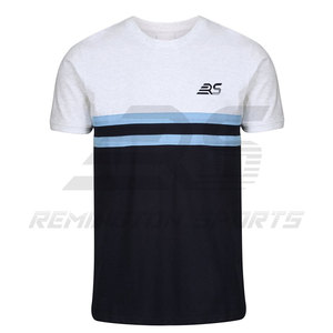 เสื้อยืดคอกลมเข้ารูปสำหรับผู้ชายเสื้อยืดสีพื้นสำหรับผู้ชายเสื้อยืดแฟชั่นสำหรับผู้ชายดีไซน์ใหม่ล่าสุด - Product Image 4