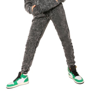 Survêtement deux pièces pour femmes, survêtement taille haute, survêtement à la mode, délavé à l'acide, nouvel arrivage - Product Image 4