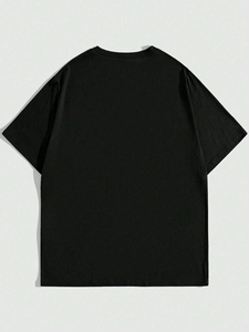 เสื้อยืดคอกลมและแขนสั้นสำหรับผู้ชายและผู้หญิงทำจากผ้าฝ้าย100% ออกแบบได้ตามที่ต้องการ - Product Image 6