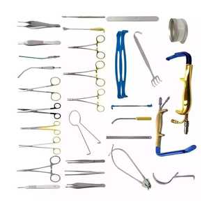Juego de 38 Piezas de Instrumentos Quirúrgicos Manuales de Clase II con Certificación CE para Aumento de Senos y Cirugía Plástica - Product Image 1