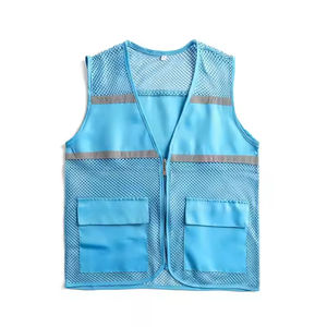 OEM Wholesale <b>Work</b> <b>Wear</b> Breathable Design Construction Clothing Safety Vest with Pockets 3-m Safety Vest Reflective Safety Vests - Product Image 1