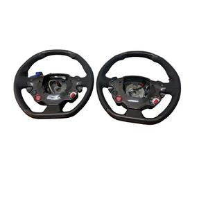 Carbon Fiber Steering Wheel with <b>LED</b> Lights, High-end Racing Version Steering Wheel for Ferrari 458 F12 FF 488 - Product Image 1