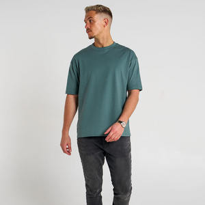 Nuevo verano logotipo personalizado liso hombres Fitness entrenamiento deportes Atlético transpirable gimnasio 100% algodón camiseta para hombres - Product Image 2