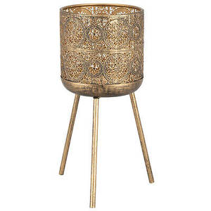 Ensemble de jardinières en métal antiques fabriquées à la main exportateur et fabricant de jardinières décoratives pour la maison nouveau design fournisseur indien - Product Image 2