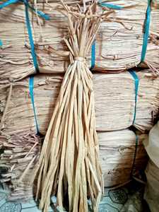 ผักตบชวาแห้งเวียดนาม (Eichhornia Crassipes) สีน้ำตาลธรรมชาติ หนา 6 มม. ยาว 40-60 ซม. แกนใยพลาสติก PP ทอ - Product Image 2