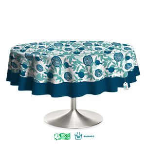 100% Pure Cotton Woven Printed <b>Table</b> <b>Cover</b>/<b>Table</b> Cloth Durable Soft Waterproof Oilproof Decorative Kitchen Dining Home Decor - Product Image 6