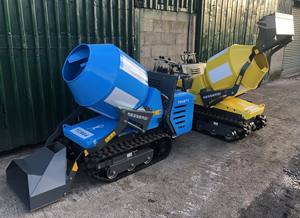 Minicargadora de Concreto Autocargable Pequeña de 1.8m, Línea de Producción Móvil con Motor, Caja de Cambios, Bomba y PLC, Venta al por Mayor - Product Image 2