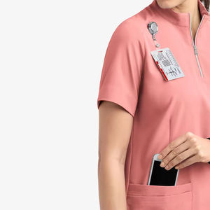 Vêtements de travail pour infirmières et médecins en tissu tissé écologique en gros, uniformes de travail pour hôpital, chemises de travail pour infirmières. - Product Image 6