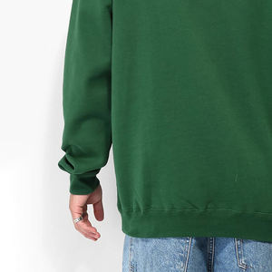 Sweats à capuche personnalisés pour hommes Pull-over surdimensionné en strass Streetwear en coton lourd Fleece Drop Shoulder Usine OEM - Product Image 5