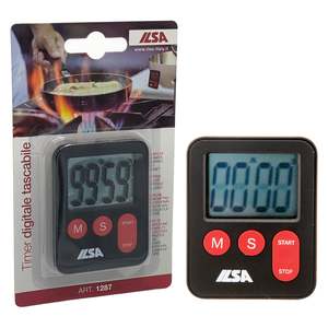 Ilsa Digital Pocket Kitchen <b>Timer</b> ABS Material - Product Image 1