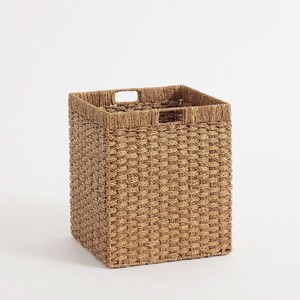 Charming <b>Woven</b> Seagrass Large Storage <b>Basket</b> Handmade Decorative Organizer <b>Laundry</b> <b>Basket</b> For Bathroom Use - Product Image 2