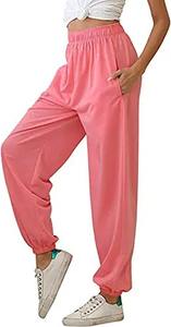 Venta superior Joggers holgados para mujer con decoración de encaje fresco Moda de invierno transpirable Logotipo personalizado Precio bajo - Product Image 5