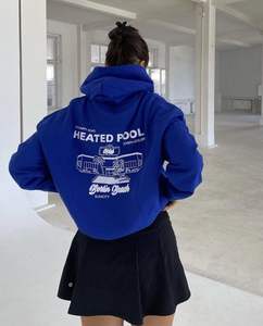 <b>TRENDY</b> WINTER BREATHABLE <b>HOODIE</b> with EXTRAS COMFORT OVSERZIZED POLYESTER/COTTON DIGITAL PRINTING & EMBROIDERY - Product Image 2