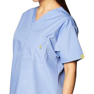 Ensemble de gommage médical unisexe de haute qualité professionnel Logo personnalisé Option toile de coton/polyester pour usage hospitalier-Quatre saisons - Product Image 6