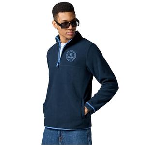 Chaqueta Polar Técnica de Invierno para Hombre con Logotipo Personalizado del Fabricante, Chaqueta Casual con Media Cremallera, Cortavientos, Impermeable, Bordada - Product Image 4