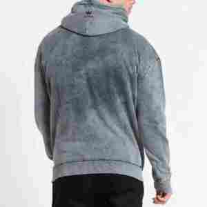 Streetwear vintage à imprimé délavé pour hommes, coton surdimensionné de haute qualité, Saint Tears 100% coton pour l'automne - Product Image 3