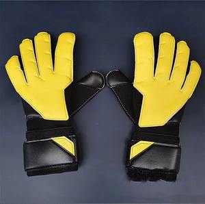 Gants de gardien de but de football en latex professionnels personnalisés, best-sellers, doigts entiers, bracelet réglable, imperméables, durables - Product Image 2