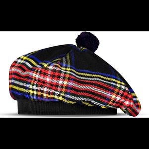 Gorro tradicional escocés personalizado al por mayor, gorros de gorro tradicional escocés hechos en acrílico 100%, gorros de gorro de montaña - Product Image 6