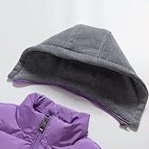 Chaquetas de chaleco sin mangas informales de calidad profesional con cuello levantado Puffy Winter Body Warmer chaquetas - Product Image 3