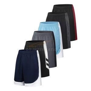 Short de gymnastique athlétique pour homme Short d'entraînement respirant à séchage rapide Poches Basketball Course à pied Entraînement Vêtements de sport décontractés - Product Image 1