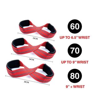 Nouveauté : Sangles de musculation en caoutchouc sur mesure en forme de 8 pour la gym et l'entraînement de force – Portables, à élasticité modérée, unisexe - Product Image 3
